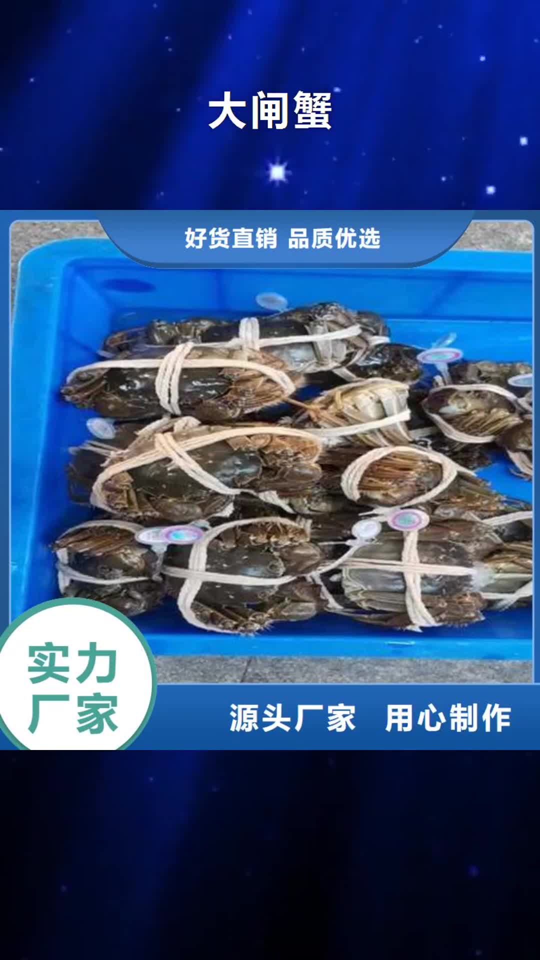 潍坊【大闸蟹】阳澄湖大闸蟹订购自主研发