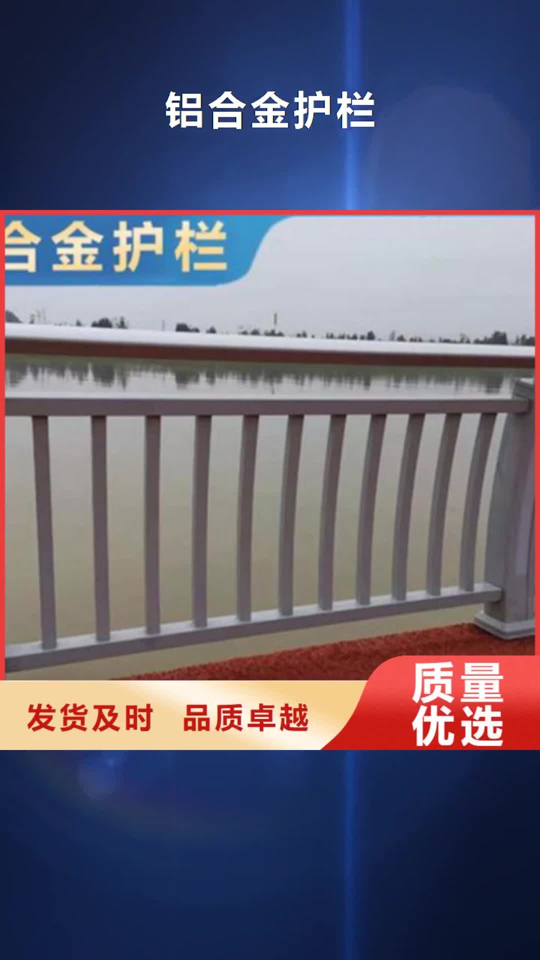 【芜湖 铝合金护栏桥梁护栏厂高质量高信誉】