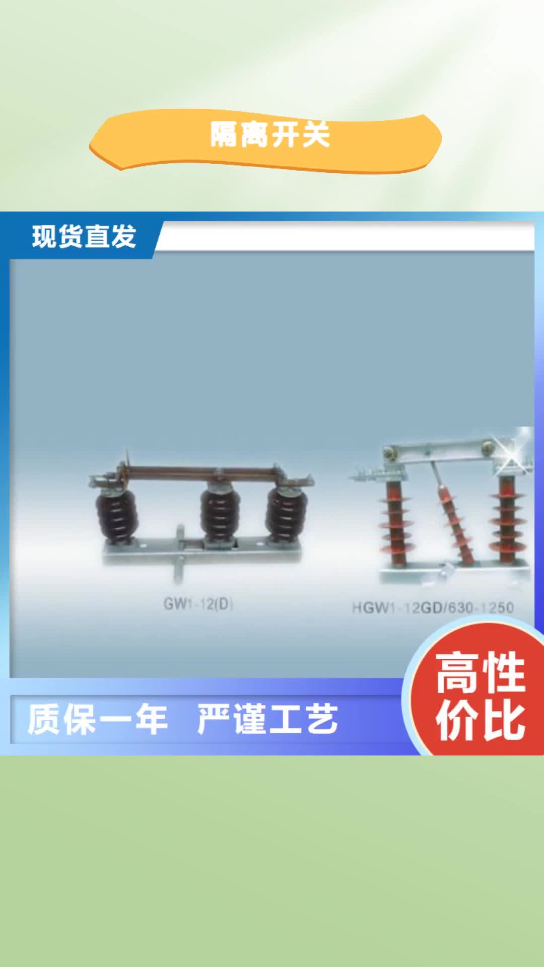 【惠州 隔离开关,绝缘子追求品质】